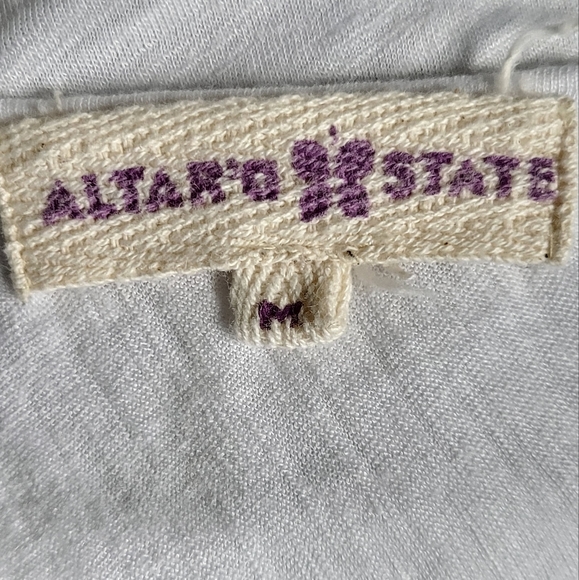 ALTAR'D STATE Women's White Sheer Top - Picture 5 of 5